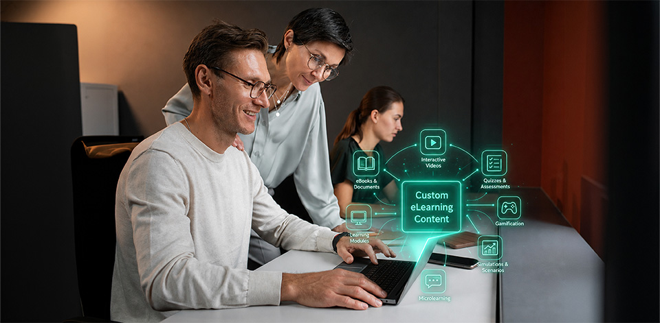 Ozemio_Different Types of Custom eLearning Content Every L&D Leader Should Know 1