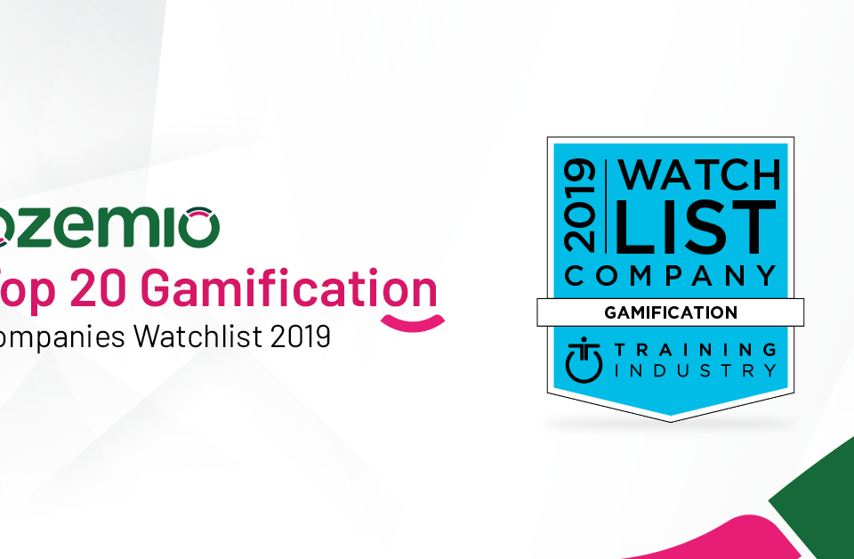 Top 20 Gamification Companies Watchlist 2019