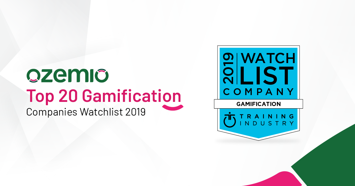 Top 20 Gamification Companies Watchlist 2019 - Ozemio