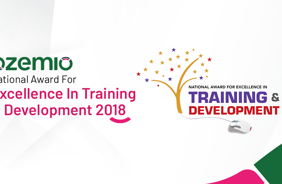 National Award For Excellence In Training & Development 2018