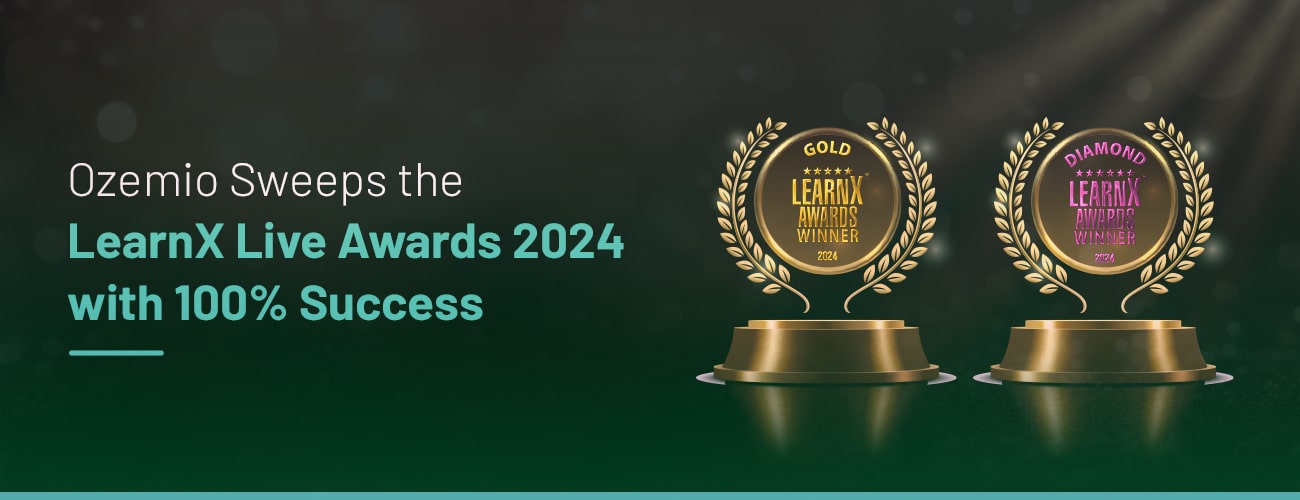 Ozemio’s Unstoppable Journey in Transforming Potential with a Clean Sweep at the LearnX Live Awards banner-min