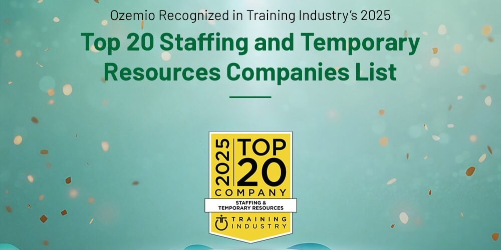 Ozemio Recognized in Training Industry’s 2025 Top 20 Staffing and Temporary Resources Companies List-cover-min