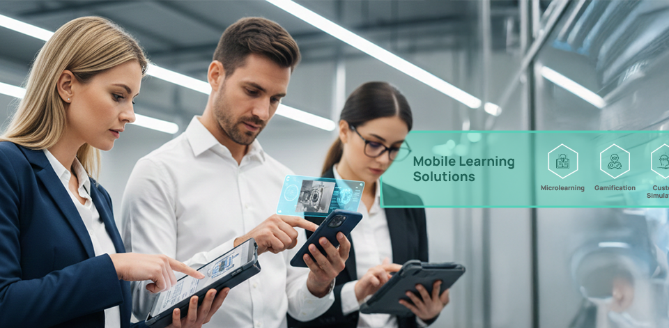 Mobile Learning Solutions for Hands-On Workforce Training