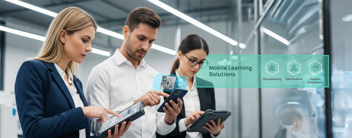 Mobile Learning Solutions for Hands-On Workforce Training