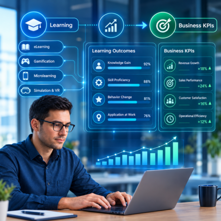 Learning outcomes measured against business KPIs